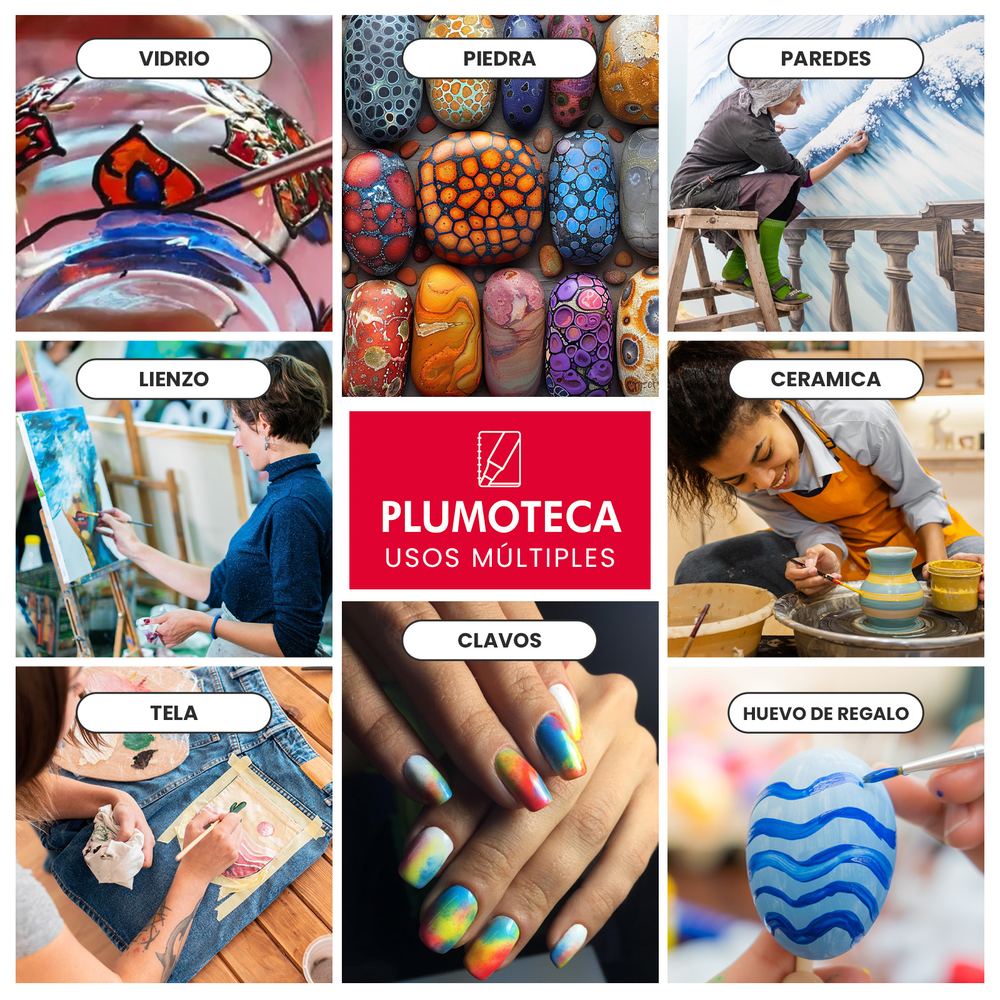 Pack 6 colores × 500 ml foto 4